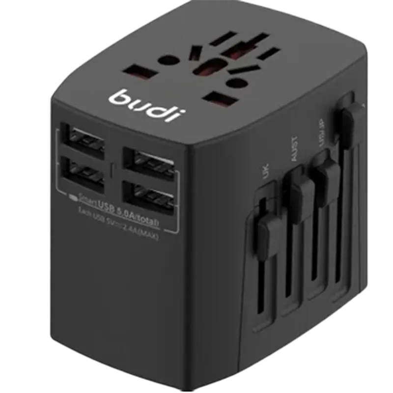 Budi AC319W60W (60W GLOBAL TRAVEL CHARGER) Mascom International.webp
